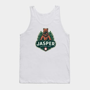 Jasper National Park Canadian Bear Tank Top